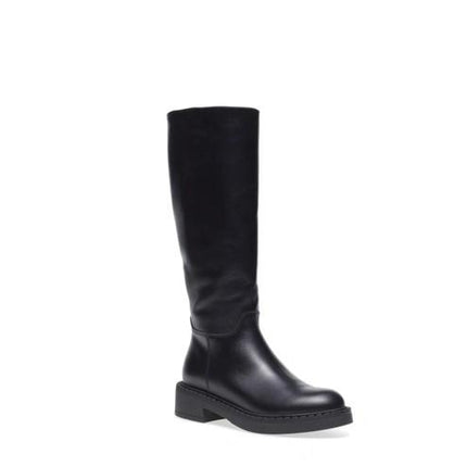 Stivali Donna in Pelle Nera 97N8 NERO Frau 