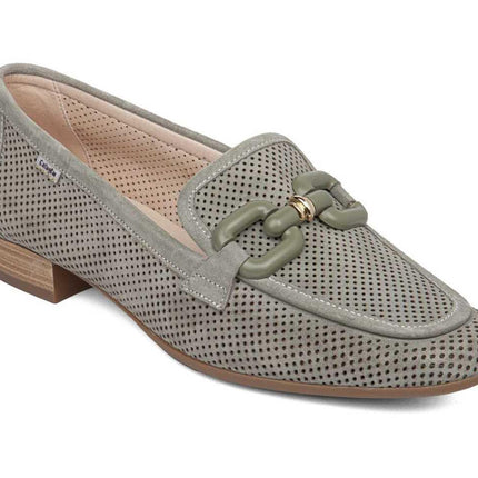 Mocassini Donna Camoscio Beige 26907 PURPLE OLIVA Callaghan 