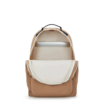 Kipling Zaino Grande Leggero Porta PC Tan - MARIO SPATARELLA