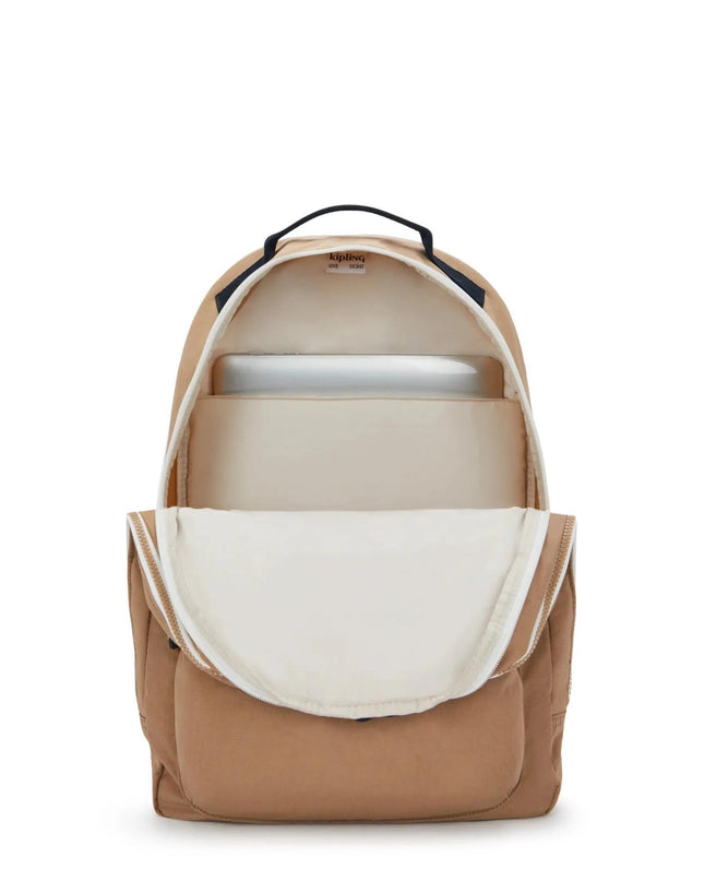 Kipling Zaino Grande Leggero Porta PC Tan - MARIO SPATARELLA