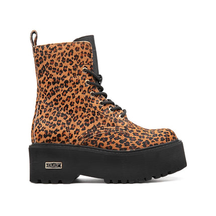 Anfibi Cult Donna in Cavallino Animalier Leopard - MARIO SPATARELLA