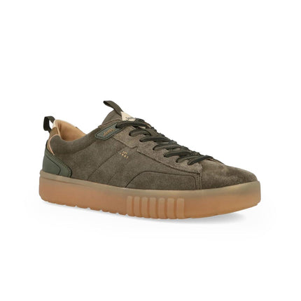 Jeep Sneakers Uomo Bassa in Camoscio Verde Forest ROCKS SUEDE FOREST GREEN Jeep Footwear 