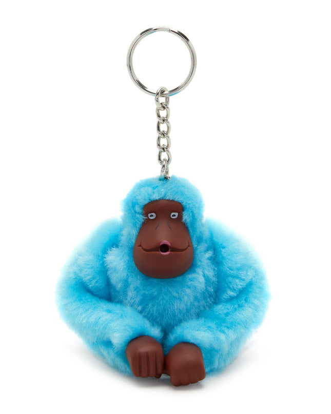 Portachiavi Scimmia Kipling MONKEYCLIP M SEA BLUE Kipling 