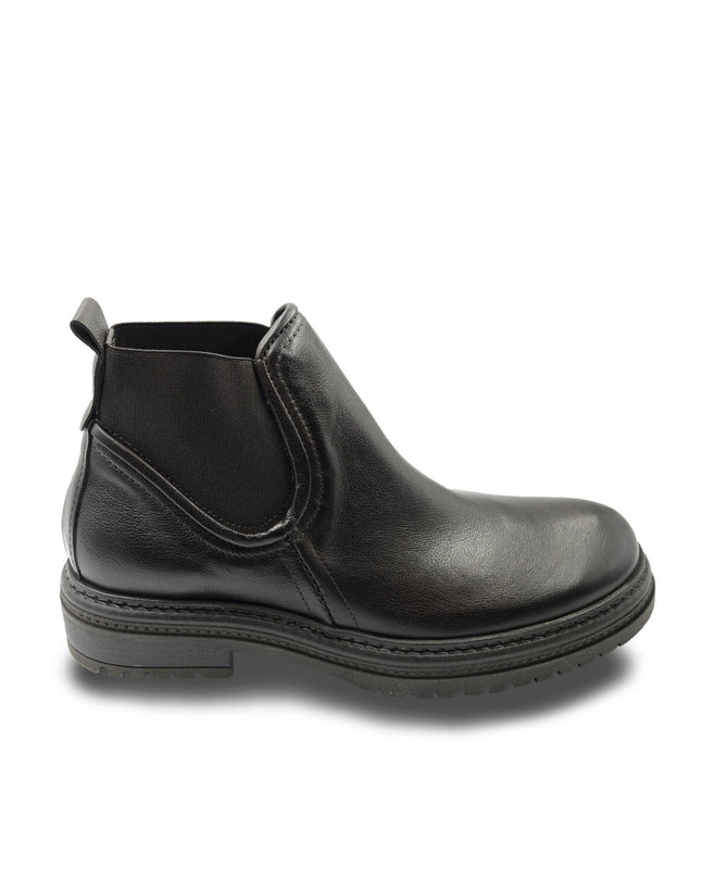 Stivaletti Chelsea Uomo in Pelle Marrone U35204 MARRONE Mjus 