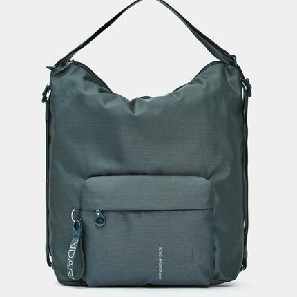 Mandarina Duck Borsa Convertibile Zaino Tessuto Verde QMT09 MD20 PINE GREEN Mandarina Duck 