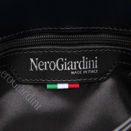 Nero Giardini Pochette Busta Clutch Donna in Vernice Nero - MARIO SPATARELLA