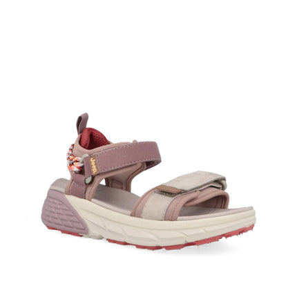 Jeep Sandali Trekking Outdoor Donna in Tessuto Cipria - MARIO SPATARELLA