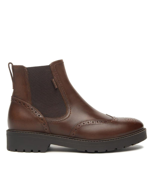 Nero Giardini Stivaletti Chelsea Oxford Donna Pelle marrone - MARIO SPATARELLA