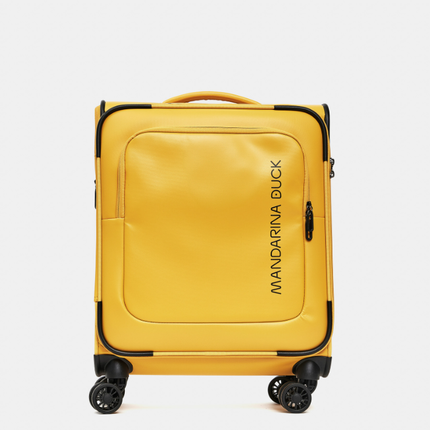 Trolley Bagaglio a Mano Softy Giallo 4 Ruote OSV01 ECO COATED DUCK YELLOW Mandarina Duck 