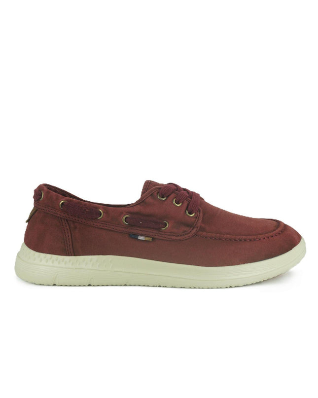 Mocassini Barca Uomo Bordò KONA BOAT BURGUNDY 090 Wrangler 