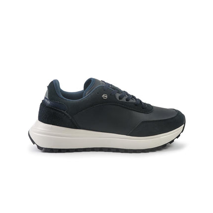 Piquadro Sneakers Uomo in Pelle Blu 7701 NAVY Piquadro 