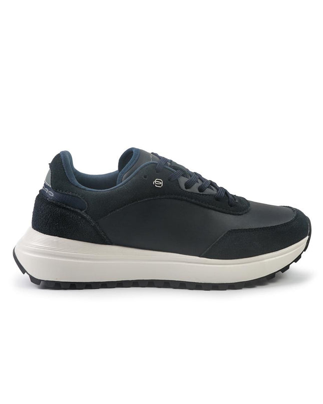 Piquadro Sneakers Uomo in Pelle Blu 7701 NAVY Piquadro 
