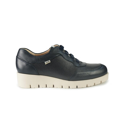 Callaghan Sneakers Donna con Zeppa in Pelle Blu 58513 BARI BLU Callaghan 