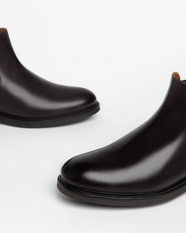 Chelsea Uomo in Pelle Marrone I302953UE CAFFE 301 Nero Giardini 