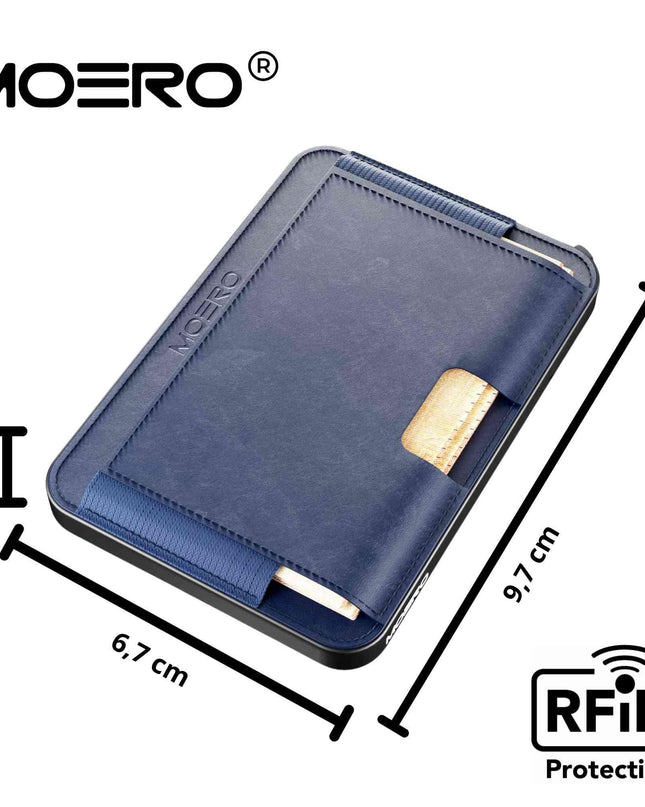 Moero M2 Blue Portafoglio Slim - MARIO SPATARELLA
