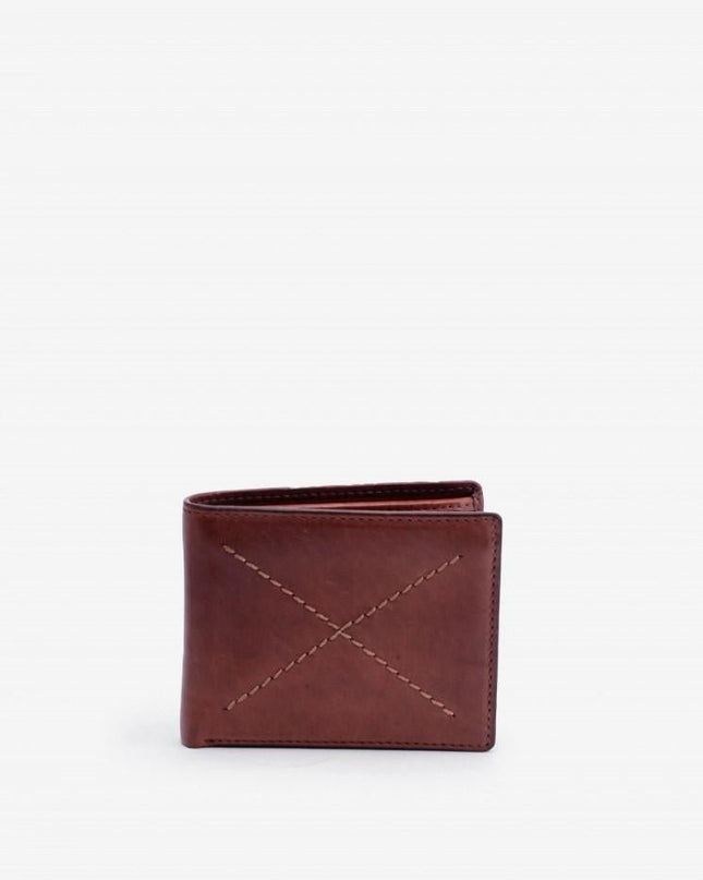 Portafoglio Uomo in Pelle Cuoio - MARIO SPATARELLA