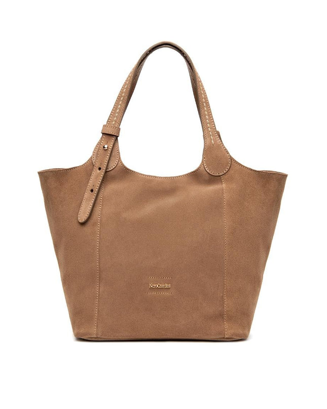 NeroGiardini Borsa Donna Shopper in Camoscio Mou - MARIO SPATARELLA