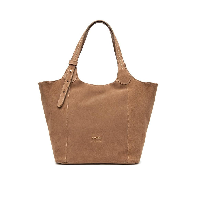 NeroGiardini Borsa Donna Shopper in Camoscio Mou - MARIO SPATARELLA
