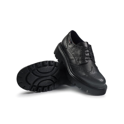 Callaghan Francesine Oxford Donna in Pelle Nero 32901 ISASA BLACK Callaghan 