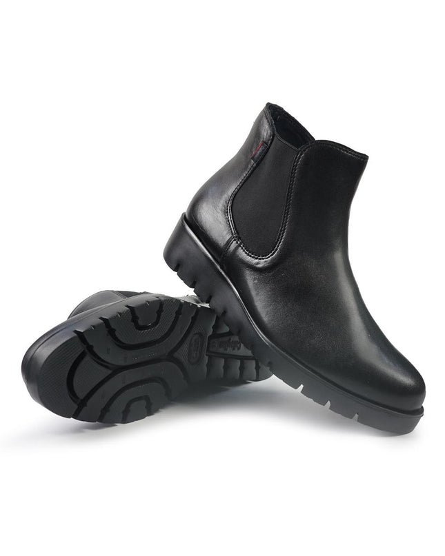 Callaghan Stivaletti Donna con Zeppa in Pelle Nero 89806 HAMAN BLACK Callaghan 