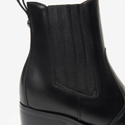 Nero Giardini Stivaletti Texani Camperos Chelsea in Pelle Nero - MARIO SPATARELLA