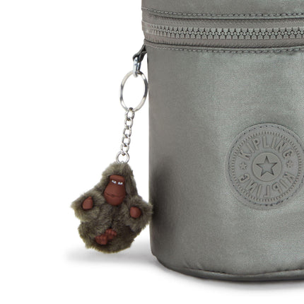 Beauty Necessaire da Viaggio Laminato BRYNLEY MOON GREY Kipling 