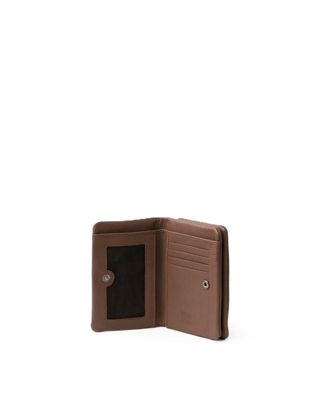 Biba Portafogli Donna con Portamonete in Pelle Taupe Light Brown SFM4L SOFT MOUSSE LIGHT BROWN Biba 