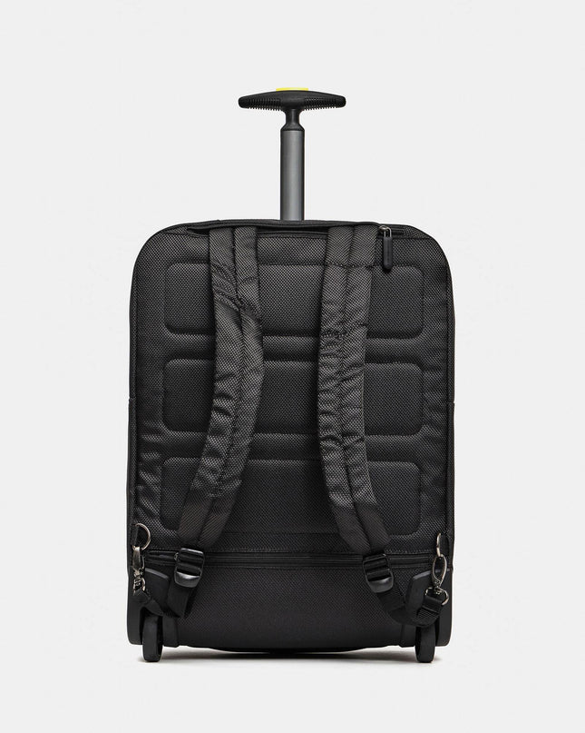 Mandarina Duck Trolley Zaino Bagaglio a Mano in Tessuto Nero - MARIO SPATARELLA