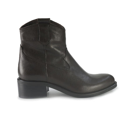 Stivaletto in Pelle Moro ELENA42 URBAN BROWN Spatarella 