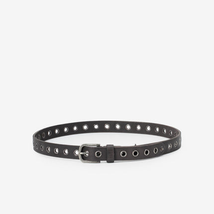 Cinture Donna Pelle Nero Occhielli PEA1A PEARL BLACK Biba 