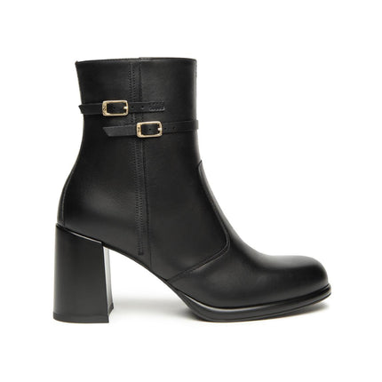 Nero Giardini Stivaletti Donna in Pelle Nero I514322D NERO 100 Nero Giardini 