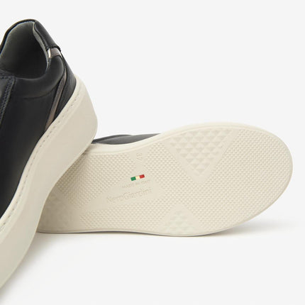 Nero Giardini Sneaker Donna con Platform in Pelle Nero - MARIO SPATARELLA