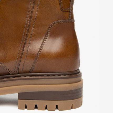 Nero Giardini Anfibi Donna in Pelle Cuoio - MARIO SPATARELLA