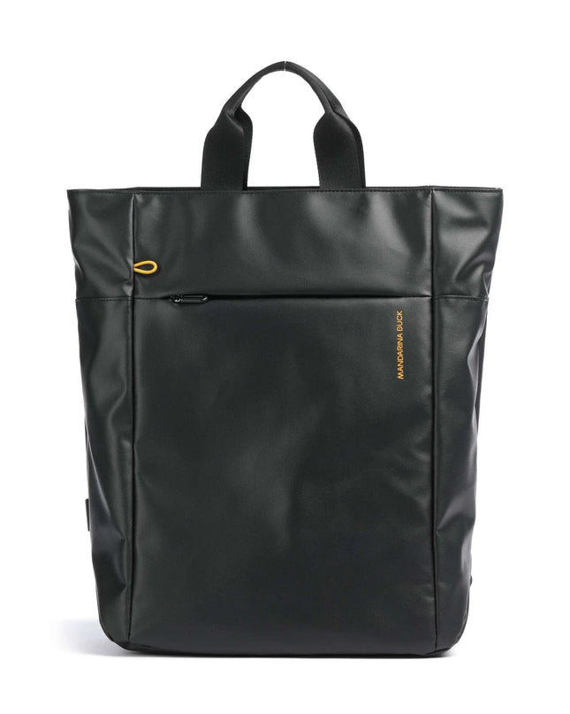 Zaino con Manici Porta Computer Nero OST12 ECO COATED BLACK Mandarina Duck 