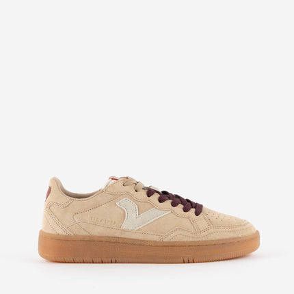 Victoria Sneakers Donna Bassa in Pelle Beige Multi 8806111 SMASH D BEIGE Victoria 