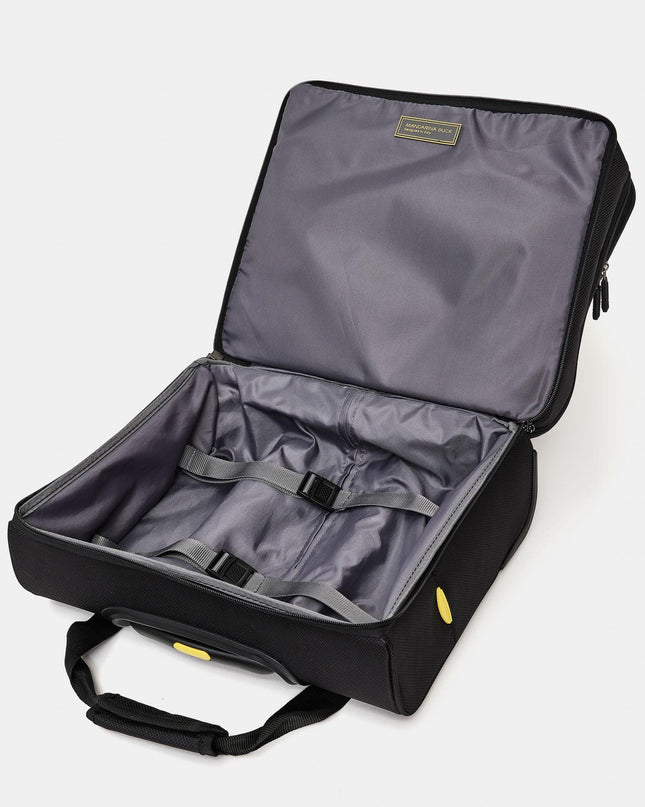 Mandarina Duck Trolley Pilotina in Tessuto Nero<BR/> OTV07 ZEPHYR BLACK Mandarina Duck 