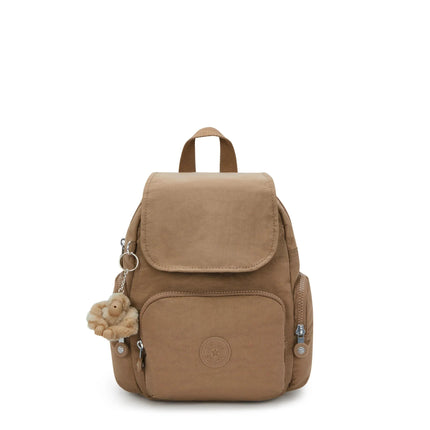 Kipling Zainetto in Tessuto Tan CITY ZIP MINI TAN Kipling 