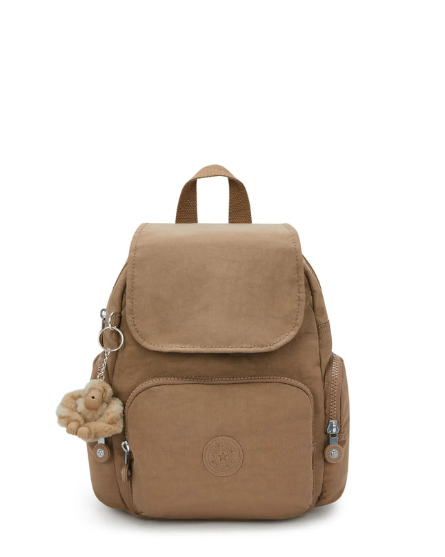 Kipling Zainetto in Tessuto Tan CITY ZIP MINI TAN Kipling 