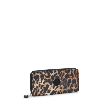 Kipling Portafogli Lungo Donna in Tessuto Anmalier Leopardo - MARIO SPATARELLA