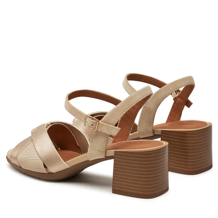 Sandali Donna Tacco Gold D45RLB NEW MARYKARMEN GOLD Geox 