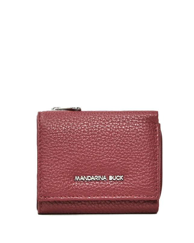 Mandarina Duck Portafogli Donna Pelle Grape Portamonete FZP76 MELLOW LEATHER GRAPE Mandarina Duck 