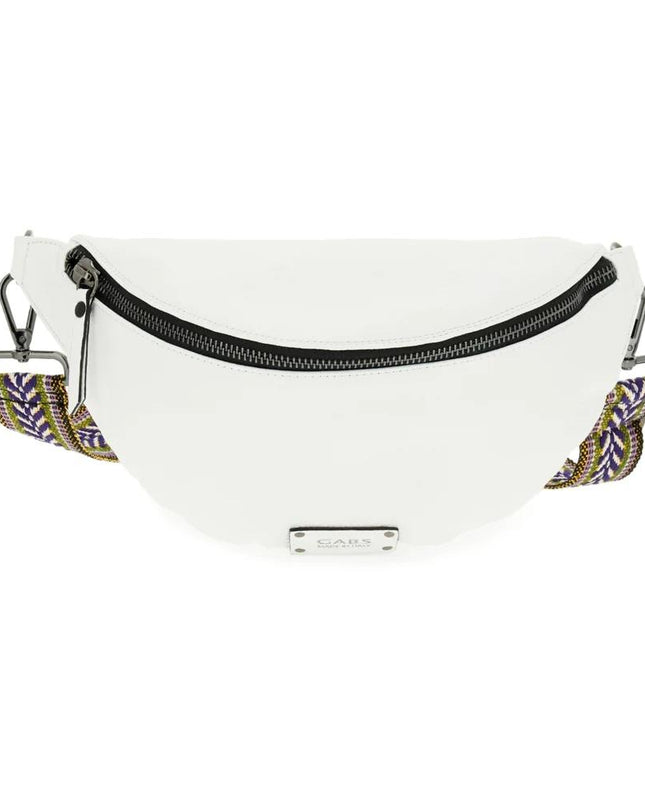 Gabs Borsa Marsupio in Pelle Bianca ORLANDA TG L WHITE Gabs 