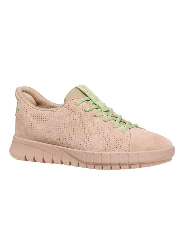 Geox Sneakers Donna Flextride Plus FastIn in Camoscio Rosa D657SC FLEXTRIDE ROSA Geox 