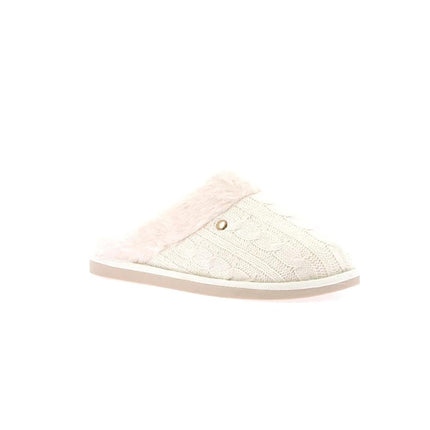 Pantofole Donna Maglia e Peluche Panna CI2475 KANT PANNA Grunland 