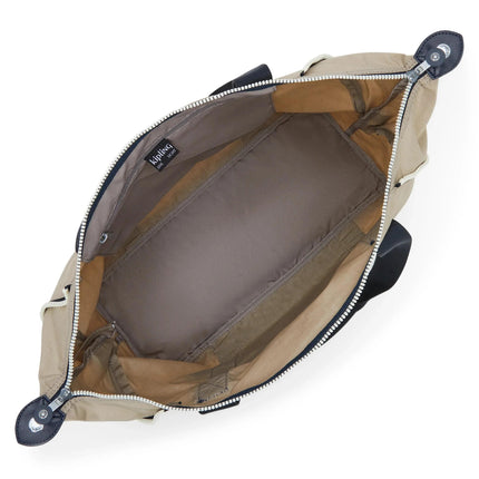 Kipling Borsone Shopper Viaggio in Tessuto Soft Taupe ART M C SOFT TAUPE Kipling 