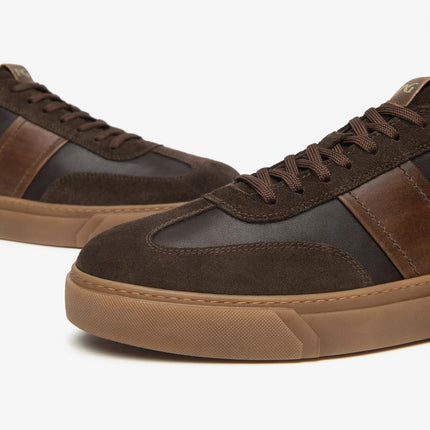 Nero Giardini Sneakers Uomo in Pelle Camoscio Testa di Moro I500950U MORO 300 Nero Giardini 