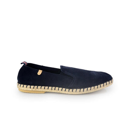 Espadrillas Verbenas Bassa da Uomo in Camoscio Blu - MARIO SPATARELLA