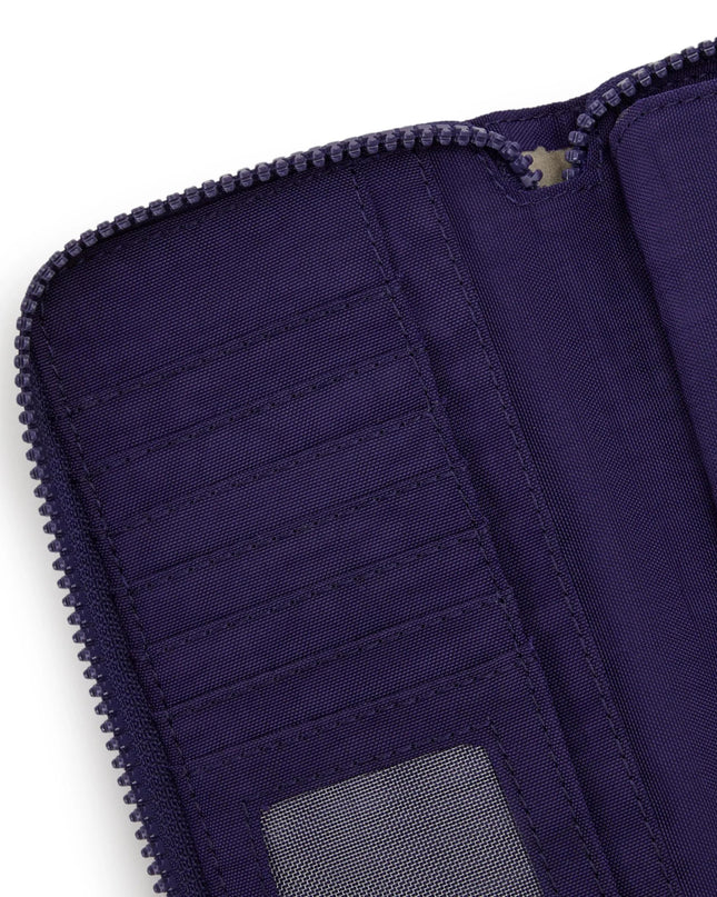 Kipling Portafogli Lungo Donna in Tessuto Moonlit Blu MONEY WORLD MOONLIT BLUE Kipling