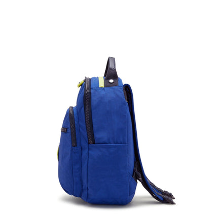 Zaino Porta Computer 11 Pollici Blu Ink SEOUL S BLUE INK COMBO Kipling 