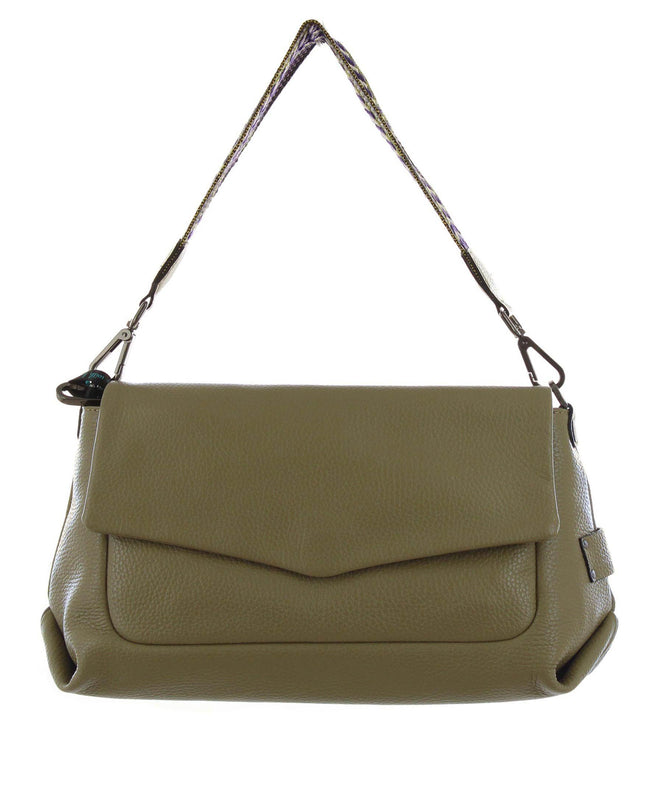 Gabs Borsa a Spalla in Pelle Verde NIHAN TG M SAVANA Gabs 